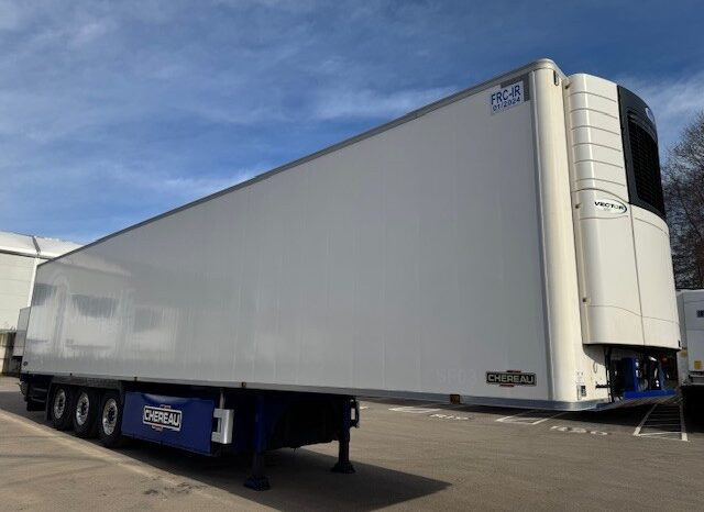 2018 Chereau Fridge Trailer, Single Temp, Carrier Vector 1550 Fridge Engine, SAF Axles, Disc Brakes, Aluminium Floor, Barn Doors, Raise Lower Valve Facility, Alloy Wheels, Pallet Box, Load Lock Rails, Finance Options Available.